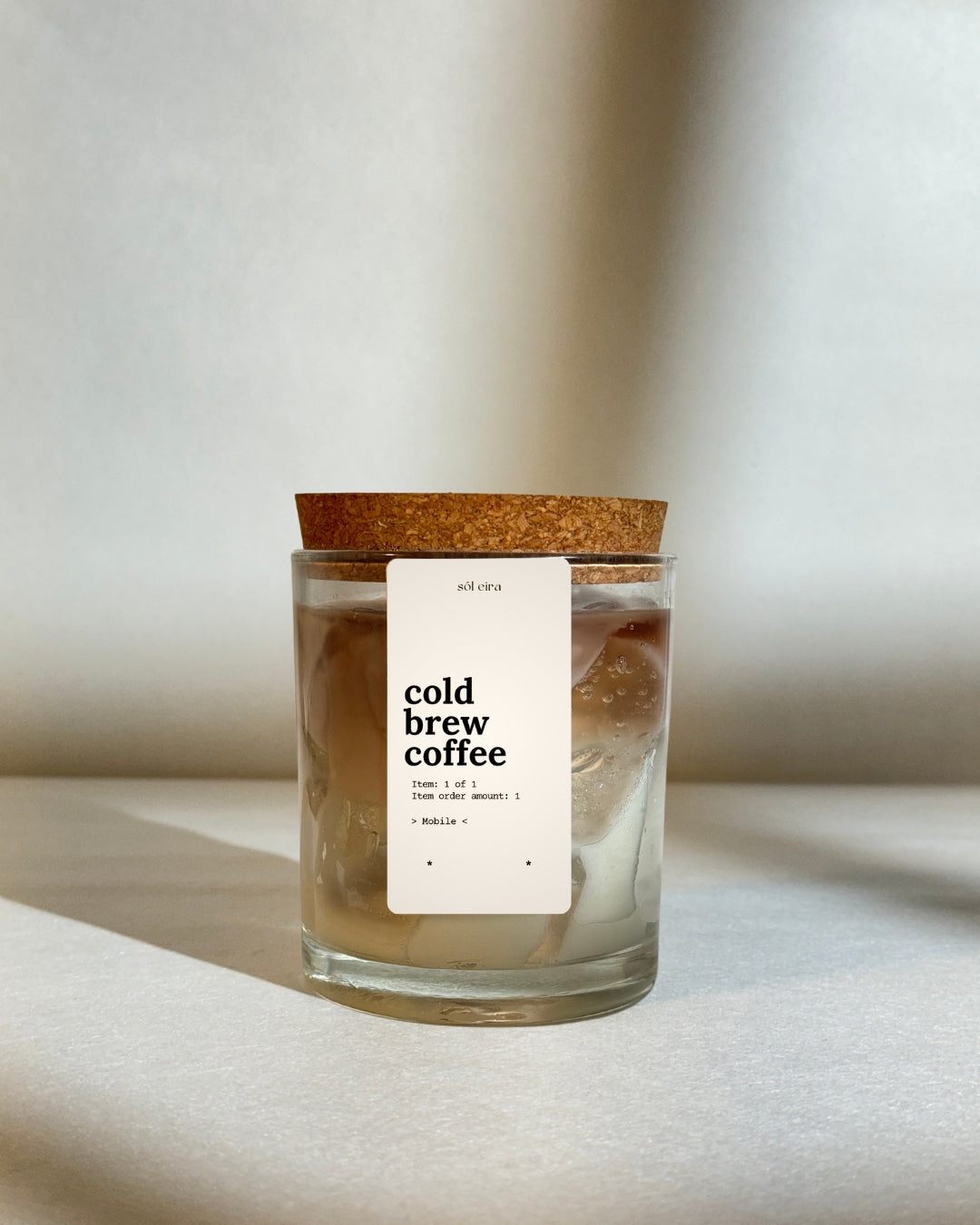 Cold Brew Coffee Candle