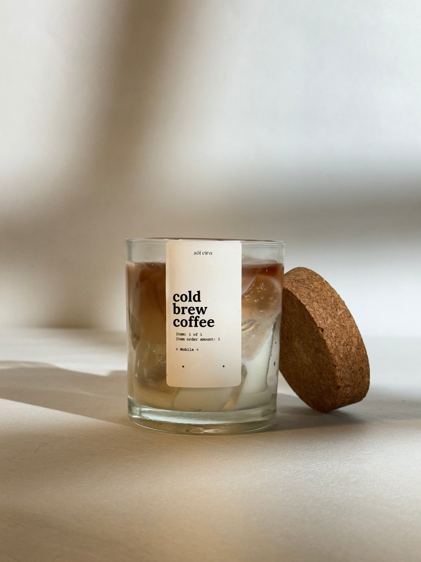 Cold Brew Coffee Candle