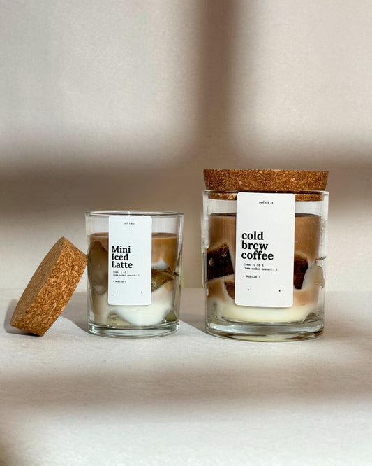 Iced Brew Coffee Latte Duo