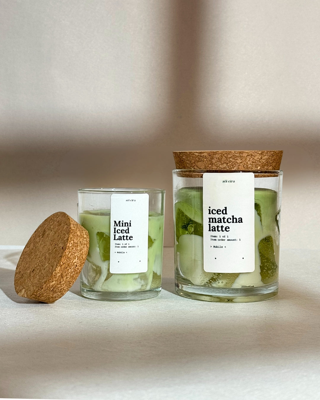 Iced Matcha Latte Duo