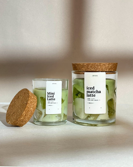 Iced Matcha Latte Duo