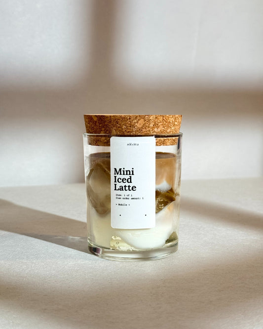 Mini Cold Brew Coffee Candle