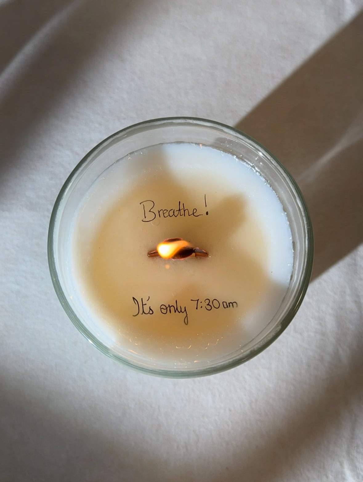 The Secret Message Candle