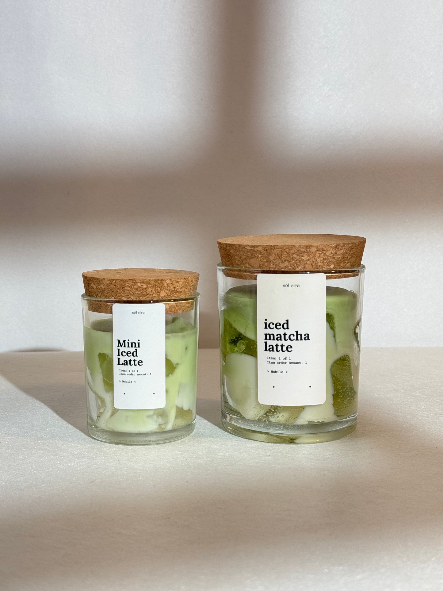 Iced Matcha Latte Duo