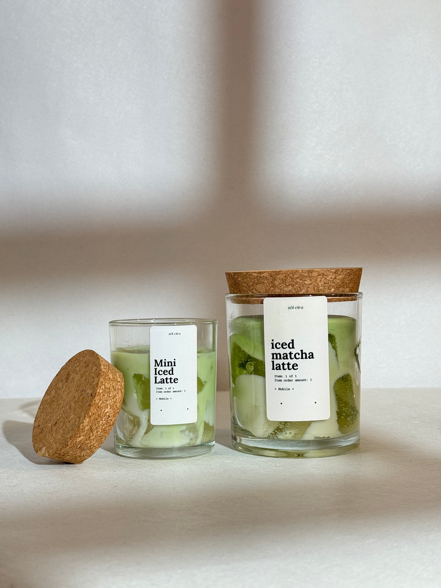 Iced Matcha Latte Duo