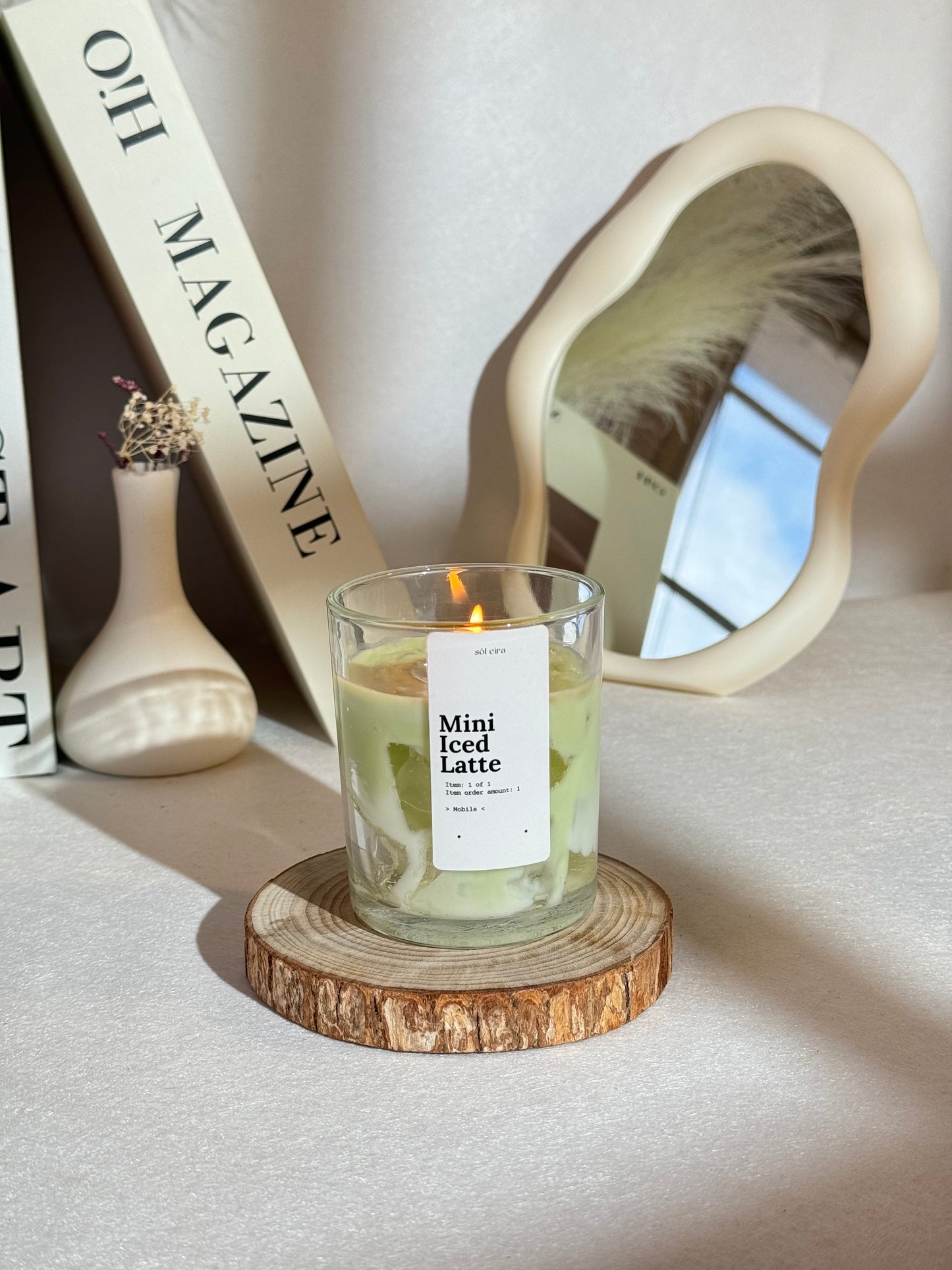 Mini Iced Matcha Latte Candle