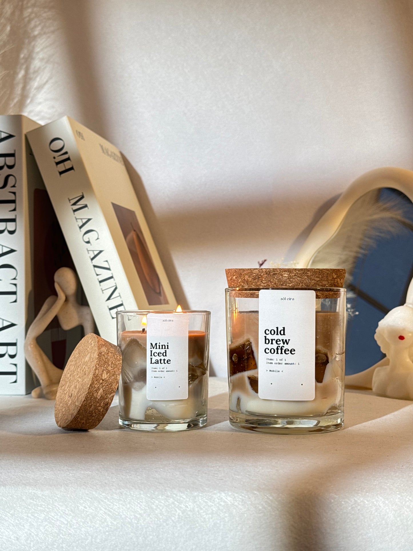 Iced Brew Coffee Latte Duo